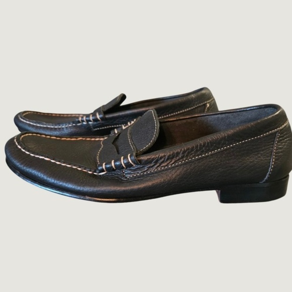 G.H. Bass Weejuns Black‎ Leather Penny Loafers Women's Size 7.5 D